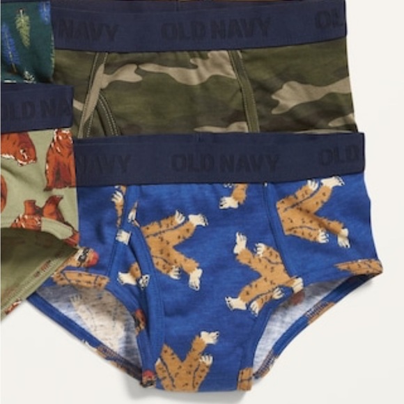 🦕 🐻 🦖 Boys Briefs 7 Pack Wild Animals - Picture 2 of 8